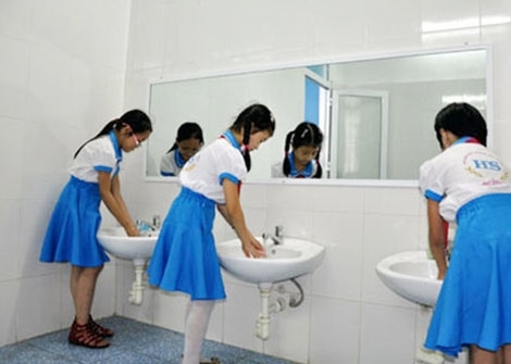 Sơn La lưu ý hoàn thiện công trình vệ sinh trường học