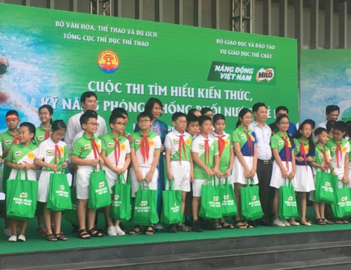 Học sinh tiểu học thi tìm kỹ năng phòng, chống đuối nước - Ảnh minh hoạ 4