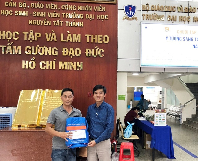 Trường ĐH Nguyễn Tất Thành đồng hành “Tiếp sức đến trường 2018” cùng Báo Giáo dục & Thời đại