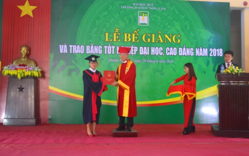 987 sinh viên Trường Đại học Nông lâm Huế nhận bằng tốt nghiệp - Ảnh minh hoạ 2