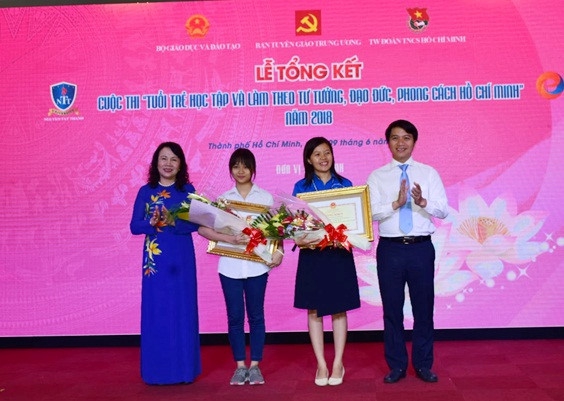 Tổng kết và trao giải cuộc thi “Tuổi trẻ học tập và làm theo tư tưởng, đạo đức, phong cách Hồ Chí Minh” năm 2018.