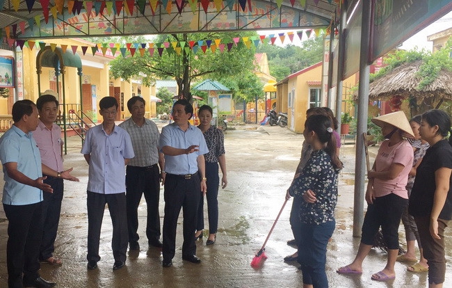 Ngành Giáo dục Phú Thọ khẩn trương khắc phục hậu quả mưa lũ