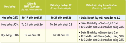 15 đến 17 là điểm xét tuyển vào các ngành học của UEF - Ảnh minh hoạ 3