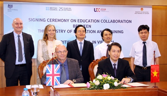 Thúc đẩy quan hệ hợp tác toàn diện GD&ĐT Việt Nam - Vương quốc Anh phát triển