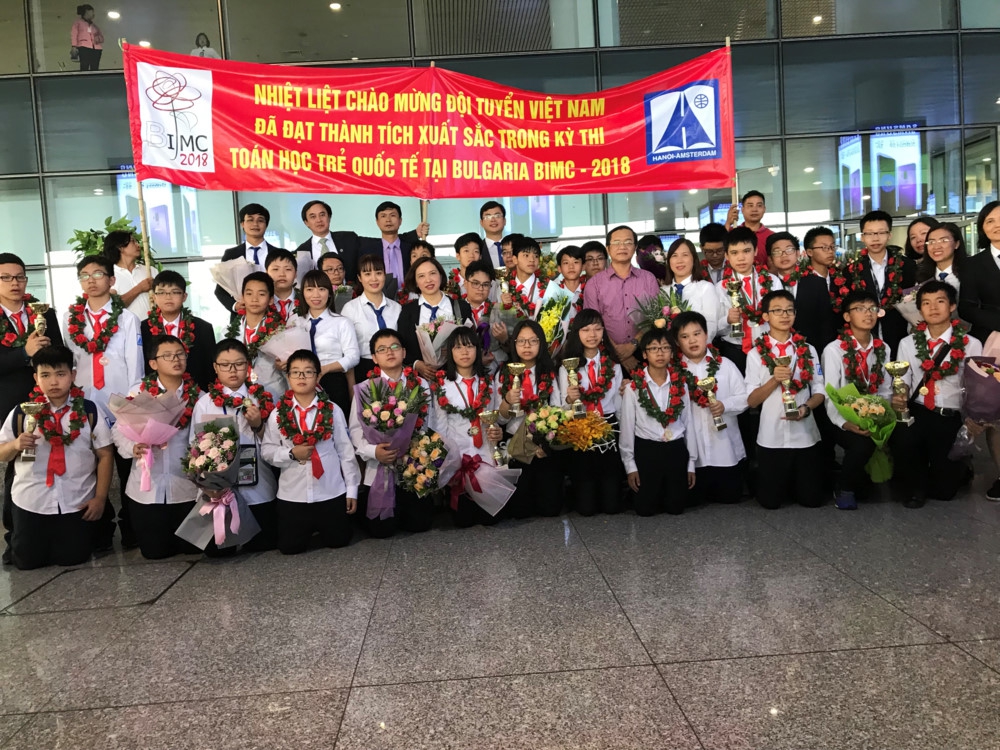 Đoàn Việt Nam đạt kết quả xuất sắc tại kỳ thi Toán học trẻ quốc tế