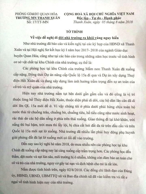 Thanh Hóa: Trường MN Thanh Xuân xuống cấp nặng, tính mạng cô trò bị đe dọa - Ảnh minh hoạ 8