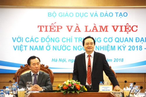 Mong muốn các vị đại sứ Việt Nam đẩy mạnh hợp tác quốc tế trong lĩnh vực GD&ĐT - Ảnh minh hoạ 2