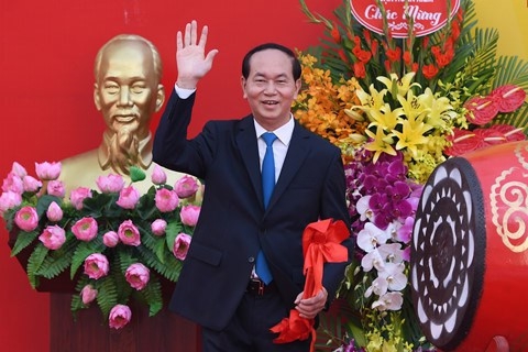 Chủ tịch nước Trần Đại Quang chúc mừng thầy trò cả nước nhân dịp năm học mới