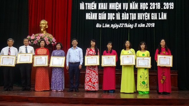 90% giáo viên huyện Gia Lâm đạt chuẩn ngoại ngữ