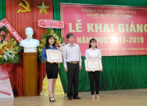 Trường ĐH Nội vụ Hà Nội cơ sở tại TPHCM khai giảng năm học mới 2018-2019 - Ảnh minh hoạ 3