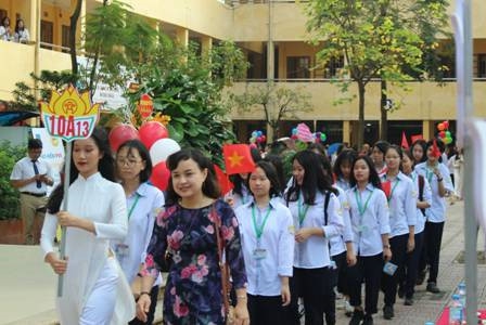 Trường THPT Kim Liên – Hà Nội nô nức khai giảng năm học mới - Ảnh minh hoạ 3