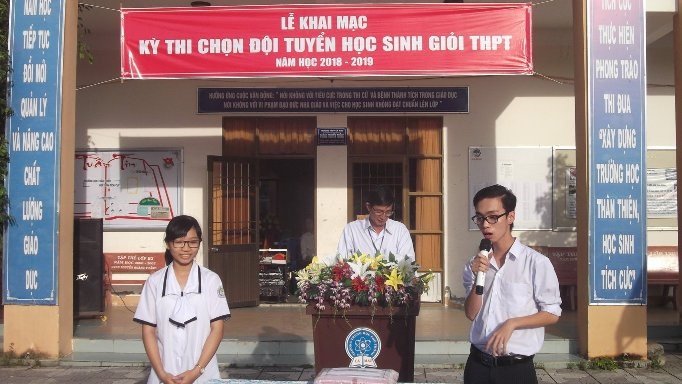 200 thí sinh dự thi chọn đội tuyển HS giỏi THPT