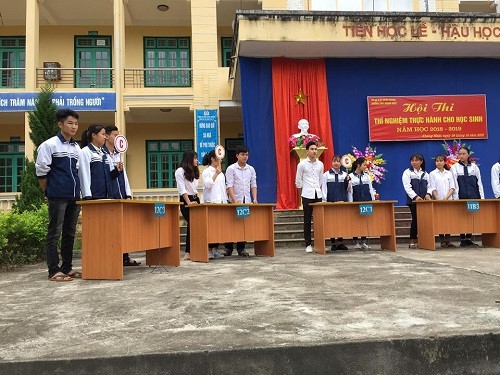 Học sinh Tuyên Quang vui học cùng Hội thi thí nghiệm - thực hành - Ảnh minh hoạ 3