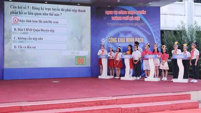 Học sinh Thủ đô chung tay xây dựng Thành phố thông minh