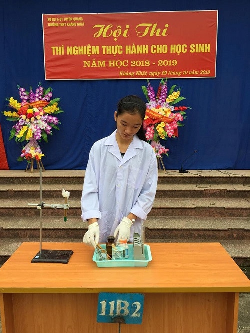 Học sinh Tuyên Quang vui học cùng Hội thi thí nghiệm - thực hành - Ảnh minh hoạ 5