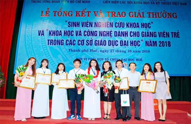 Trường ĐH Sư phạm, ĐH Thái Nguyên, giành nhiều giải cao tại sân chơi NCKH