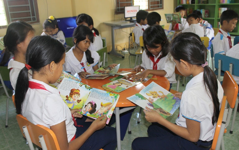 Phú Yên đổi mới công tác thư viện trong trường tiểu học