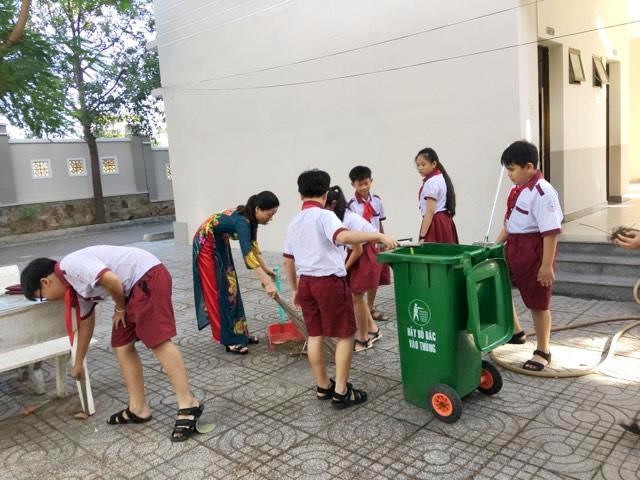 Sóc Trăng: Chấn chỉnh quản lý, giáo dục học sinh giữ gìn vệ sinh môi trường
