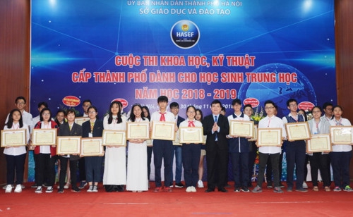 Học sinh Hà Nội hào hứng với cuộc thi “Khoa học tạo ra sự đổi mới” - Ảnh minh hoạ 3