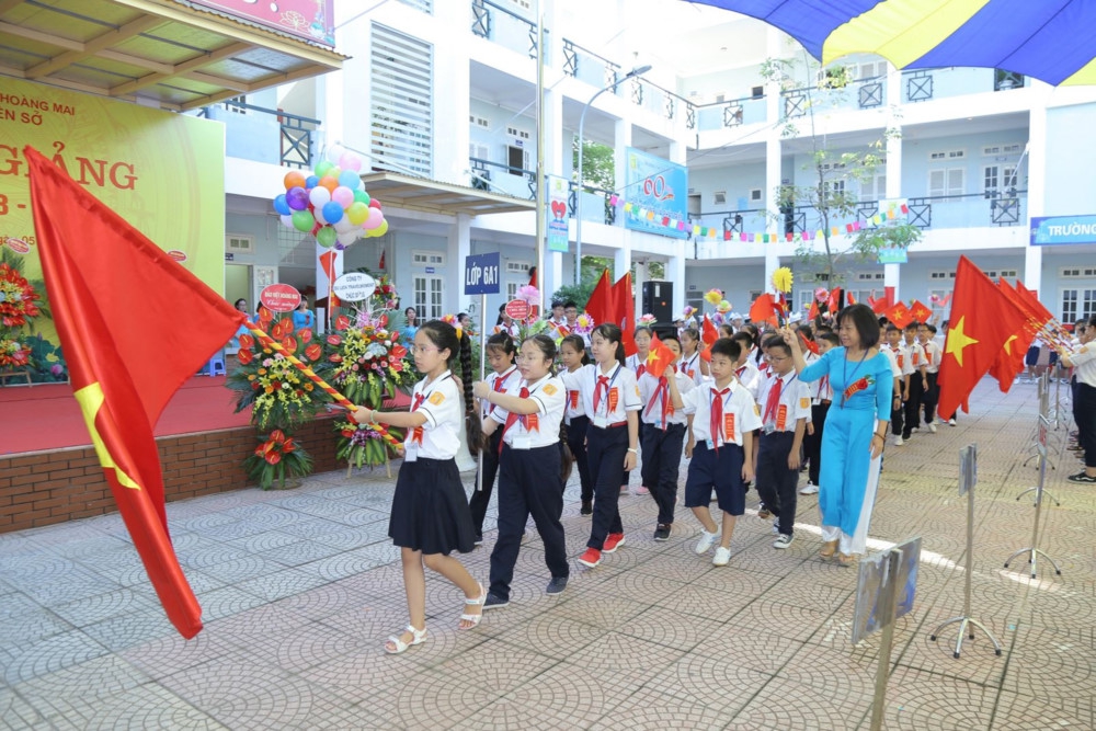 Giáo dục là điểm sáng của quận Hoàng Mai sau 15 năm thành lập