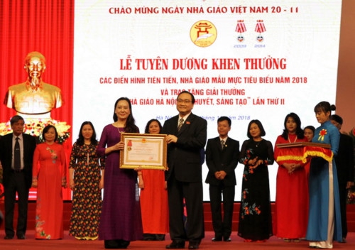 Tôn vinh những nhà giáo tiêu biểu của Thủ đô - Ảnh minh hoạ 2