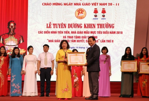 Tôn vinh những nhà giáo tiêu biểu của Thủ đô - Ảnh minh hoạ 4