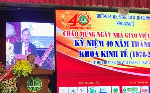 Khoa Kinh tế Trường ĐH Nông Lâm TPHCM kỉ niệm 40 năm thành lập - Ảnh minh hoạ 3