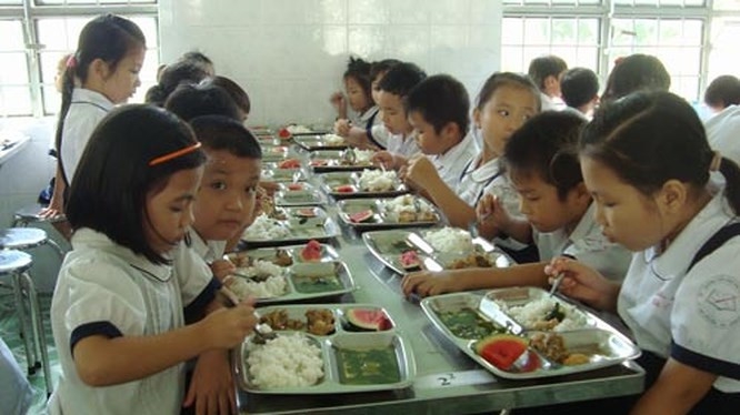 Triển khai phần mềm “Xây dựng thực đơn cân bằng dinh dưỡng” trong trường tiểu học