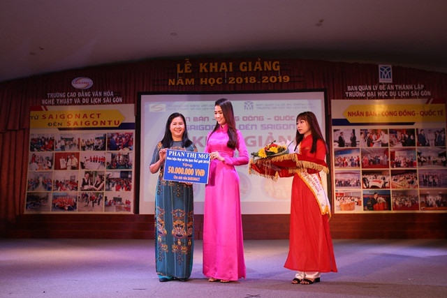 Trường Cao đẳng Văn hóa Nghệ thuật và Du lịch Sài Gòn khai giảng năm học mới
