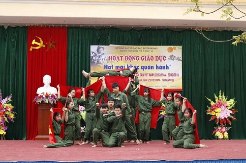 Trường học Tuyên Quang tổ chức hoạt động tháng 12 hướng về người lính - Ảnh minh hoạ 6