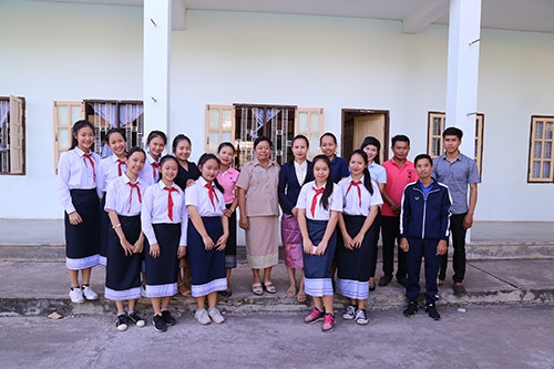 Sau nhiều năm có sự giảng dạy của các giáo viên Việt Nam, học sinh Việt kiều mạnh dạn hơn trong giao tiếp tiếng Việt. Ảnh:Hoàng Táo