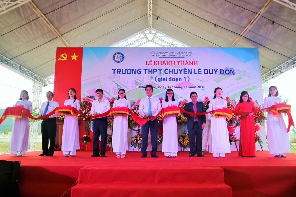 Khánh Hòa: Trường THPT chuyên Lê Quý Đôn khánh thành cơ sở mới rộng 45.000 m2