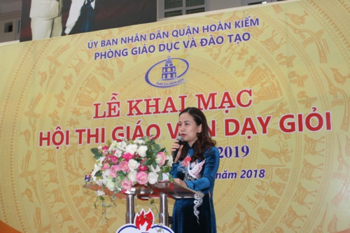 Khai mạc Hội thi Giáo viên dạy giỏi quận Hoàn Kiếm (Hà Nội) - Ảnh minh hoạ 2