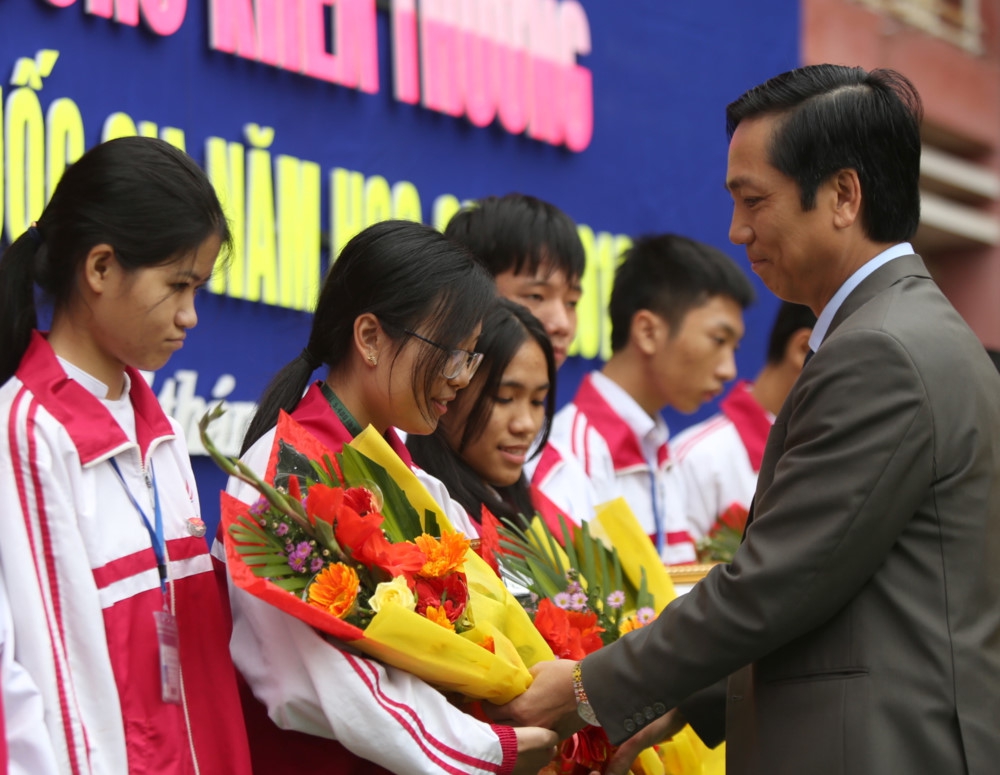 Quảng Trị: Tuyên dương những học sinh đạt giải quốc gia.