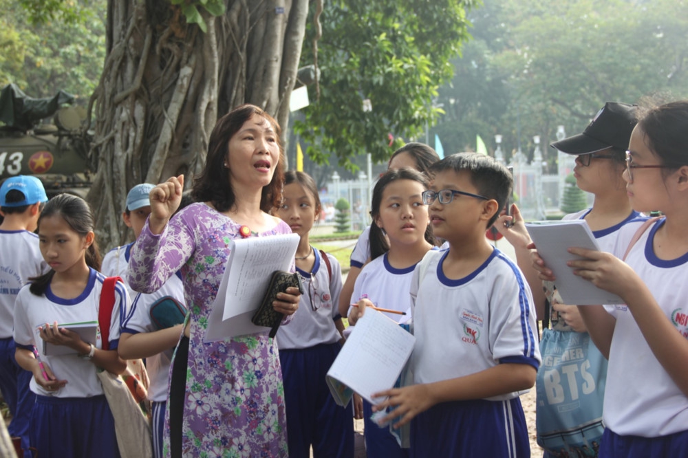 Tiết học trải nghiệm: Mang đến không khí học tập thoải mái