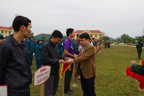 Học sinh THPT Tuyên Quang hào hứng với Hội thao Giáo dục Quốc phòng - An ninh - Ảnh minh hoạ 2