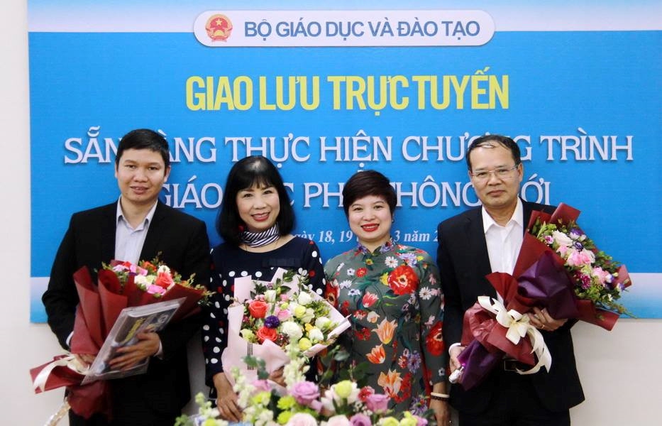 Giao lưu trực tuyến: Tìm hiểu môn Giáo dục công dân, Hoạt động trải nghiệm trong chương trình GDPT mới