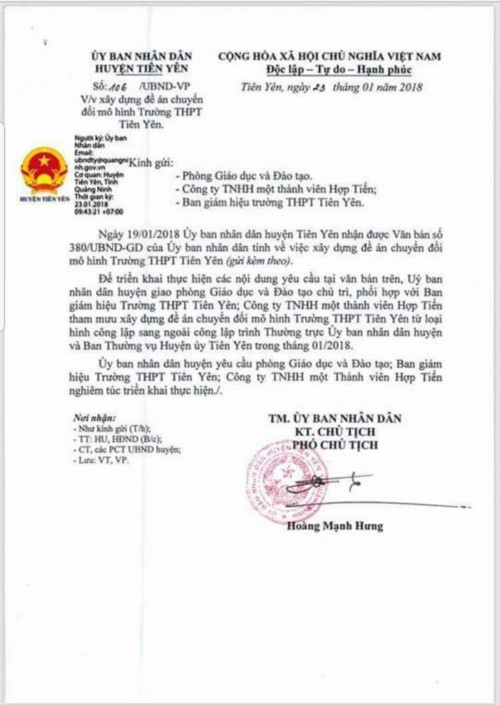 Hàng trăm học sinh Trường THPT Tiên yên nghỉ học bất thường: UBND tỉnh Quảng Ninh chỉ đạo nóng - Ảnh minh hoạ 2