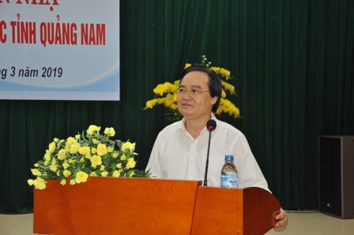 Bộ trưởng Phùng Xuân Nhạ làm việc với lãnh đạo, cán bộ chủ chốt ngành GD Quảng Nam - Ảnh minh hoạ 2