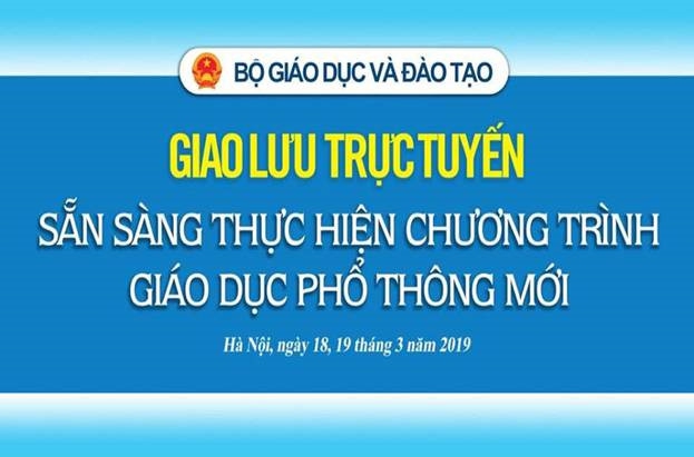 Giao lưu cùng chuyên gia về chương trình Giáo dục phổ thông mới