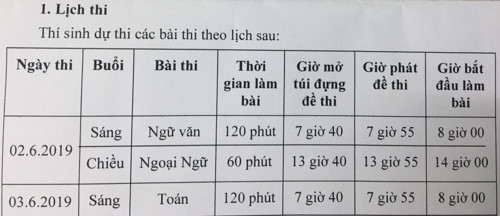 Thi lớp 10 tại TP.HCM diễn ra vào đầu tháng 6 - Ảnh minh hoạ 2