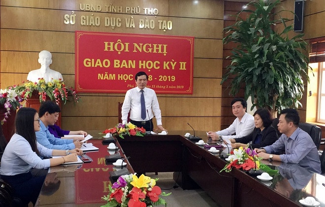 Phú Thọ tổ chức giao ban học kỳ II theo hình thức trực tuyến