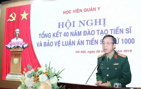 Học viện Quân y - dấu ấn 40 năm đào tạo tiến sĩ