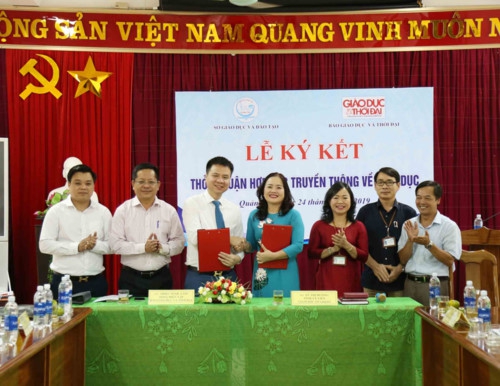 Báo GD&TĐ cùng Sở GD&ĐT tỉnh Quảng Trị ký kết hợp tác truyền thông - Ảnh minh hoạ 5