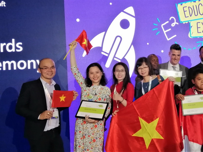Giáo viên Việt Nam nhận giải cao nhất tại Diễn đàn giáo dục toàn cầu