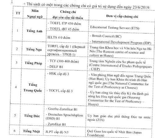 Các trường hợp được miễn bài thi Ngoại ngữ trong xét công nhận tốt nghiệp THPT - Ảnh minh hoạ 2