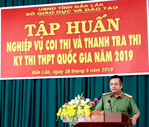 Đắk Lắk: Tập huấn nghiệp vụ coi thi, thanh tra thi Kỳ thi THPT quốc gia năm 2019 - Ảnh minh hoạ 5