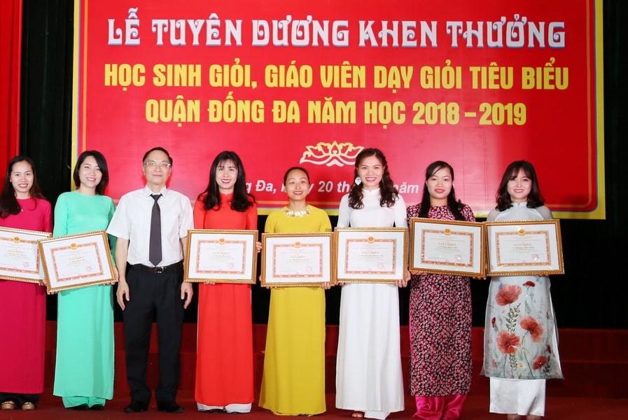 Ngành GD Đống Đa đạt nhiều thành tích trong năm học 2018-2019