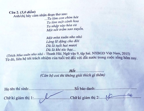 Thanh Hóa: Nhiều thí sinh hồ hởi với đề thi môn Ngữ Văn - Ảnh minh hoạ 4