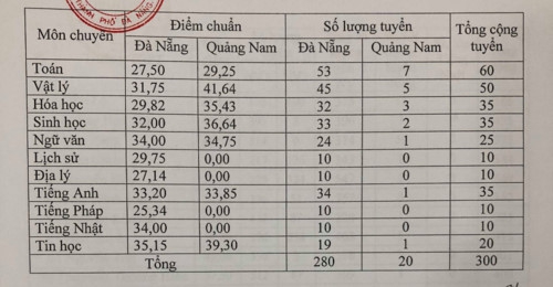 Đà Nẵng công bố điểm chuẩn vào lớp 10 năm học 2019-2020 - Ảnh minh hoạ 3